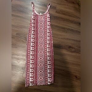Billabong midi red dress size XS